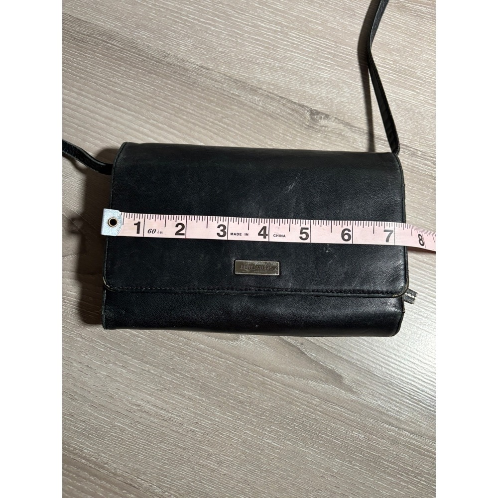 Pelle Studio Leather Crossbody Wallet Bag Organizer Clutch Purse Lots of Storage - Picture 7 of 8